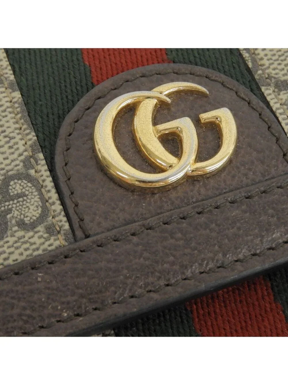 Gucci Ophidia GG Continental Wallet Sherry Line